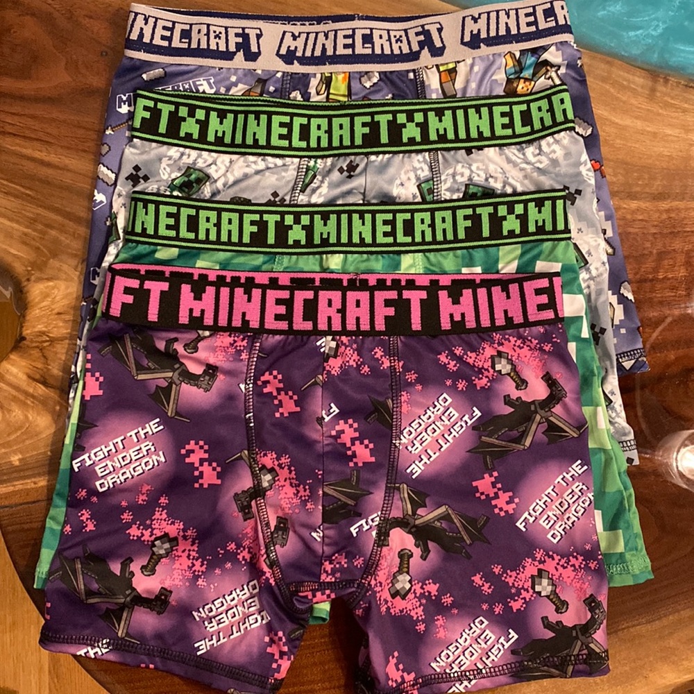 Minecraft briefs/underwear